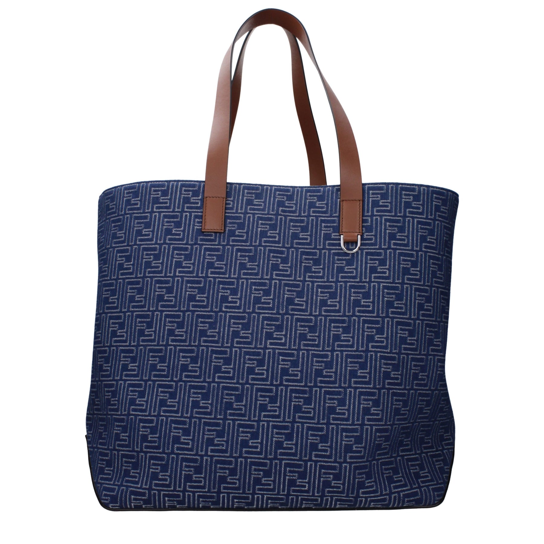 Fendi Blue Fabric Shoulder Bag | Regal Royce