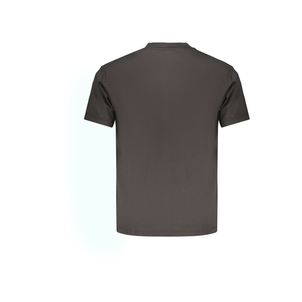 Vans Black Cotton Men T-Shirt | Regal Royce