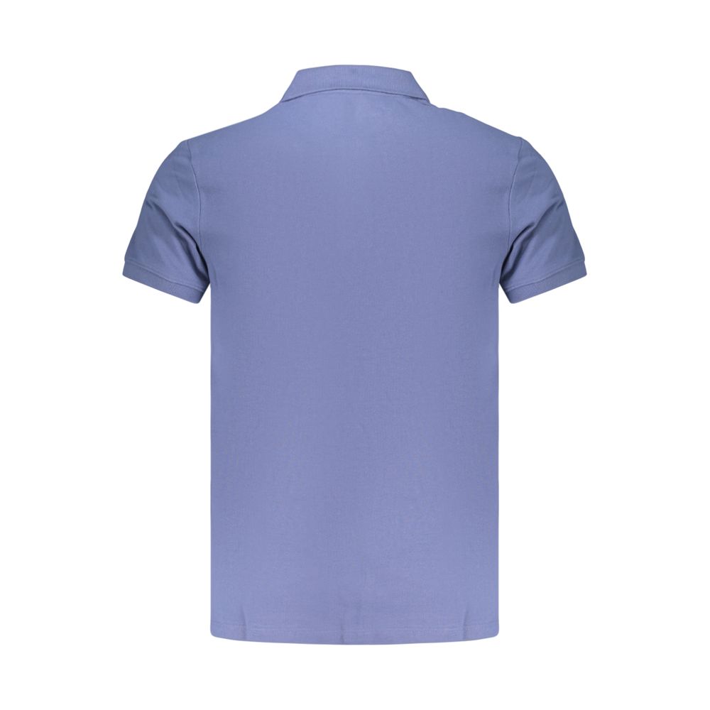 Timberland Blue Cotton Men Polo | Regal Royce