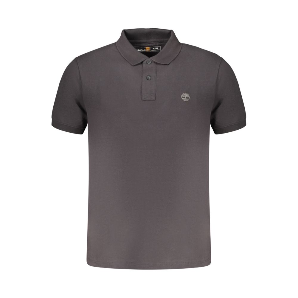 Timberland Black Cotton Men Polo Shirt | Regal Royce