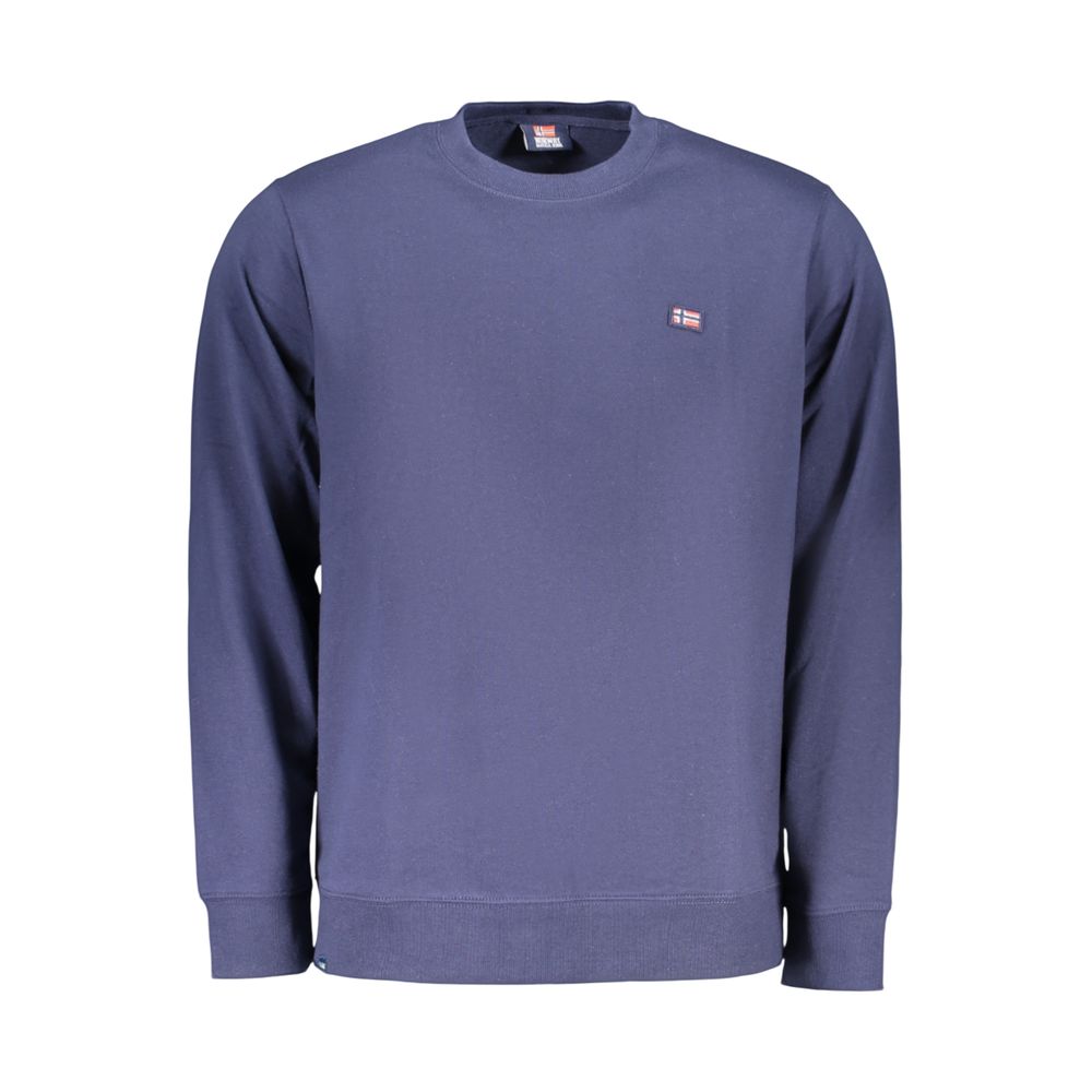 Norway 1963 Blue Cotton Men Sweatshirt | Regal Royce