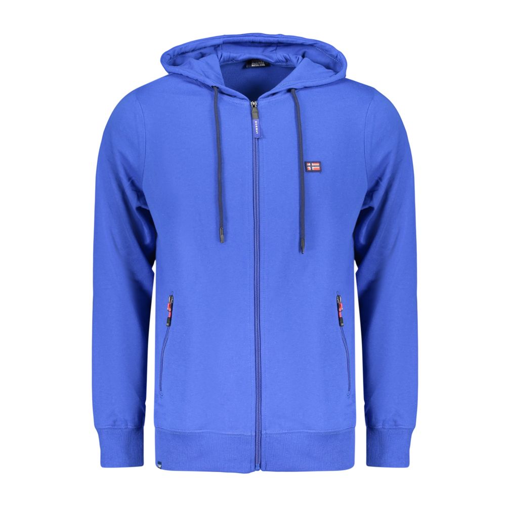 Norway 1963 Blue Cotton Men's Hoodie | Regal Royce