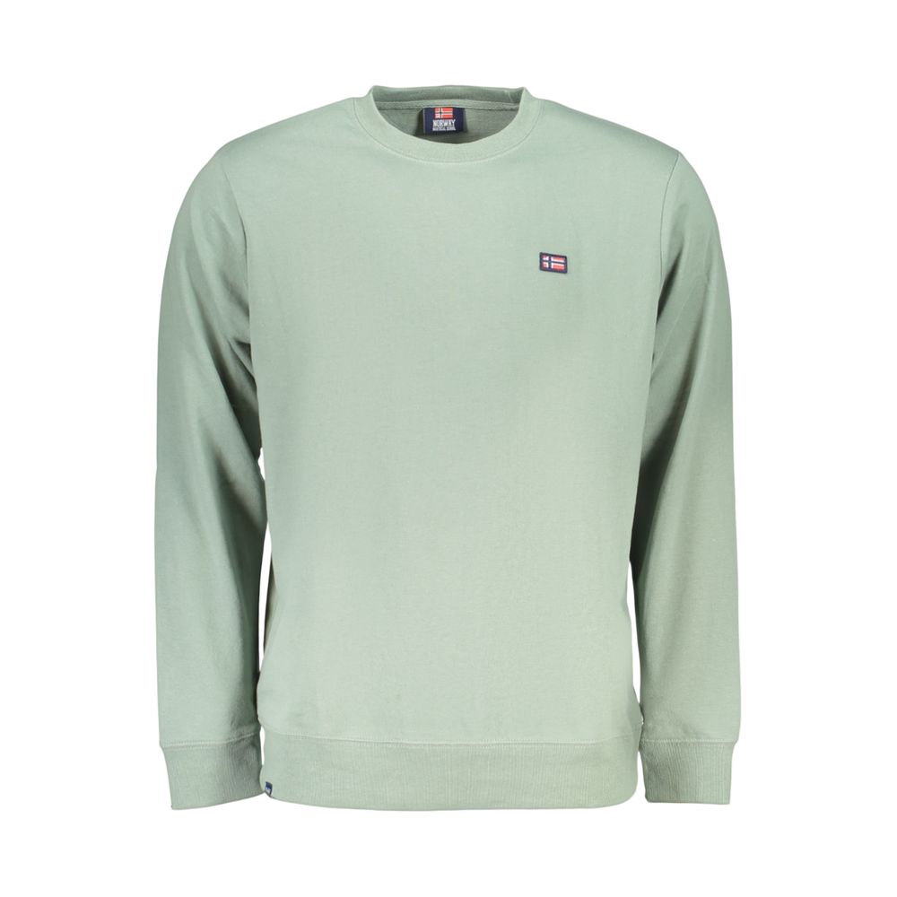 Norway 1963 Verde Cotton Men Sweatshirt | Regal Royce