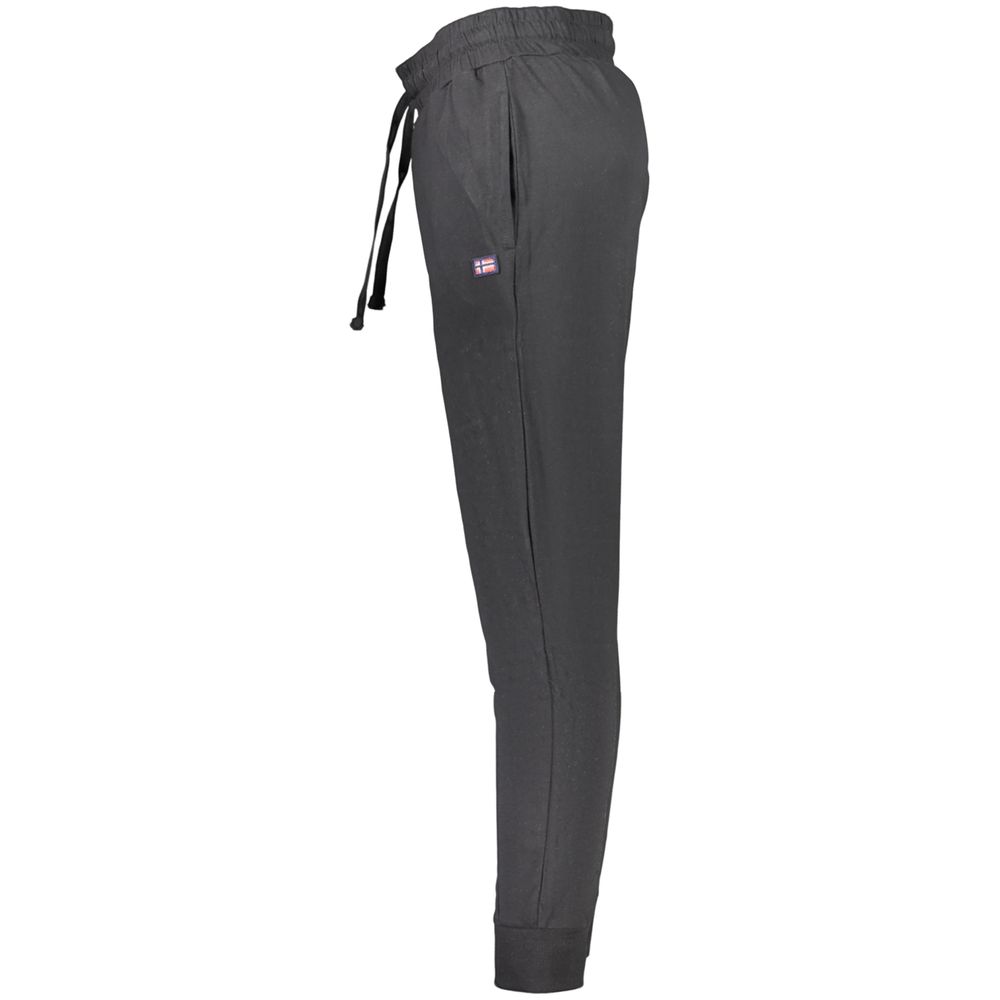 Norway 1963 Black Cotton Men's Trousers | Regal Royce