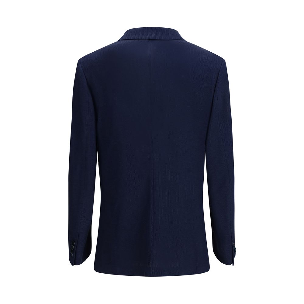 Brioni Black Silk Blazer | Regal Royce
