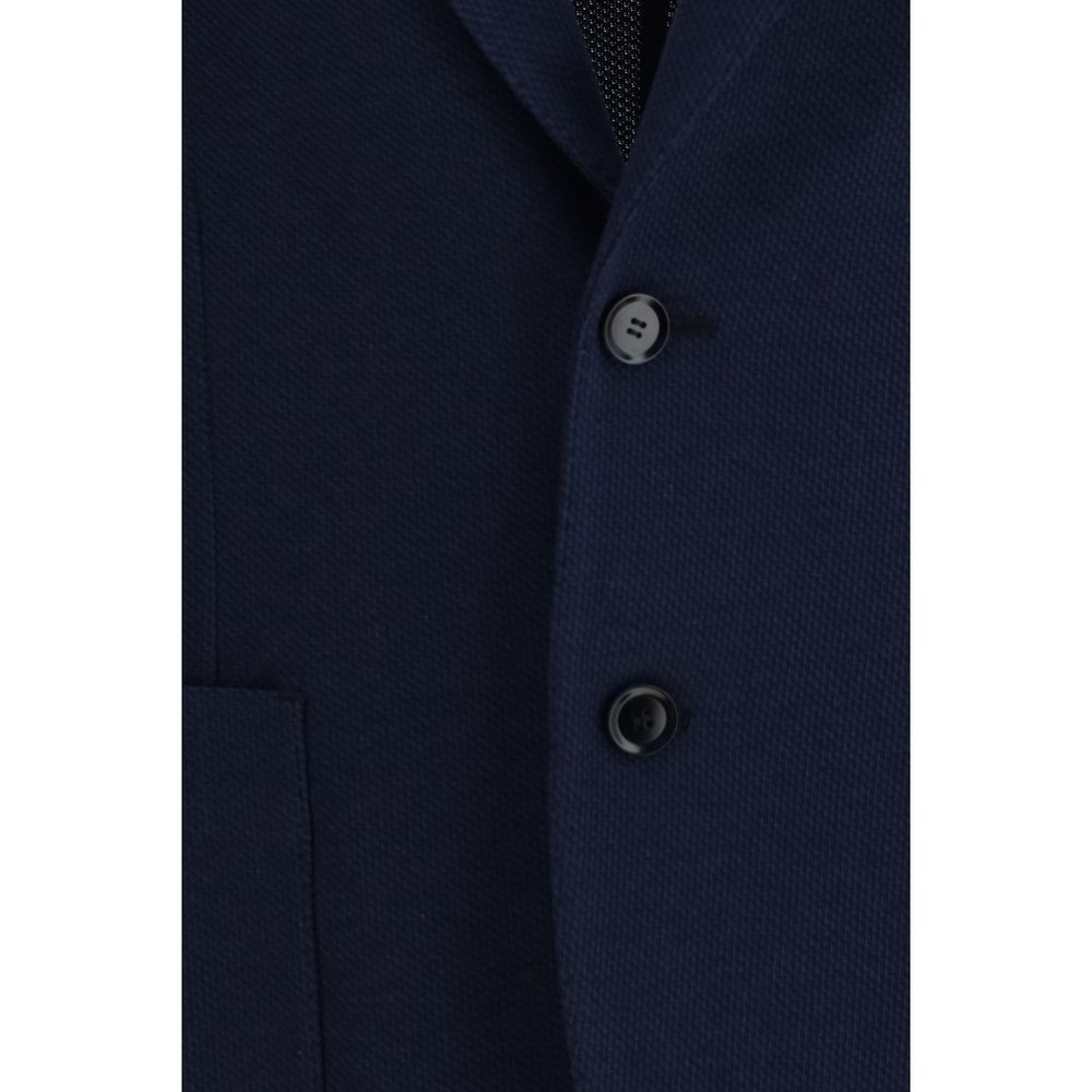 Brioni Black Silk Blazer | Regal Royce