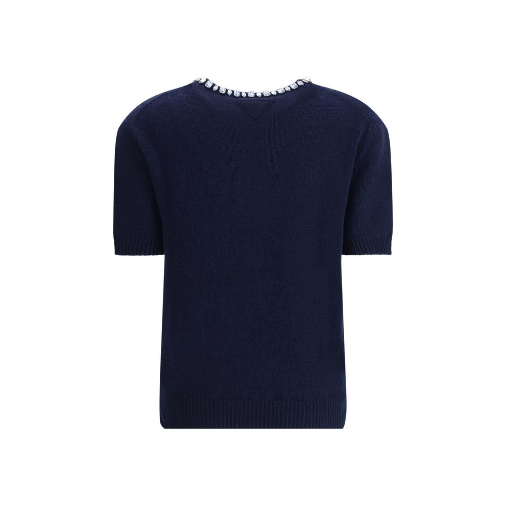 Prada Blue Wool Sweatshirt | Regal Royce