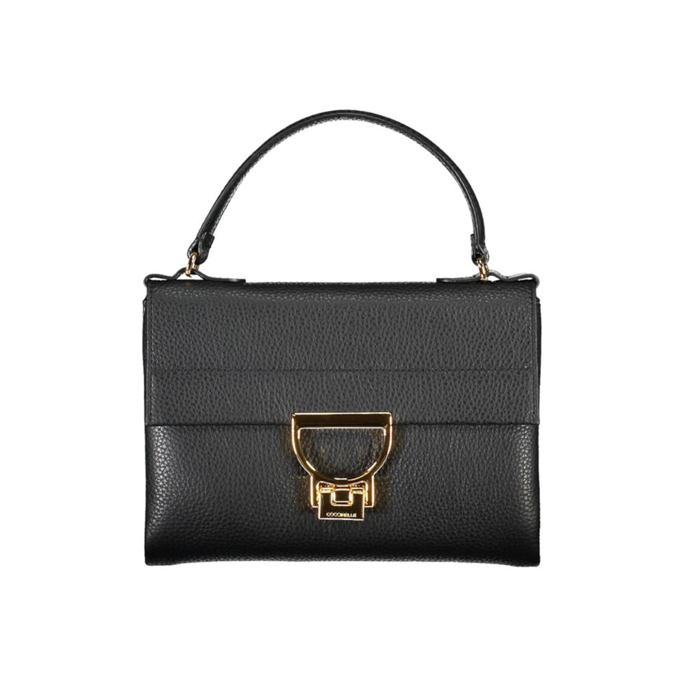 Coccinelle Black Leather Women Handbag | Regal Royce