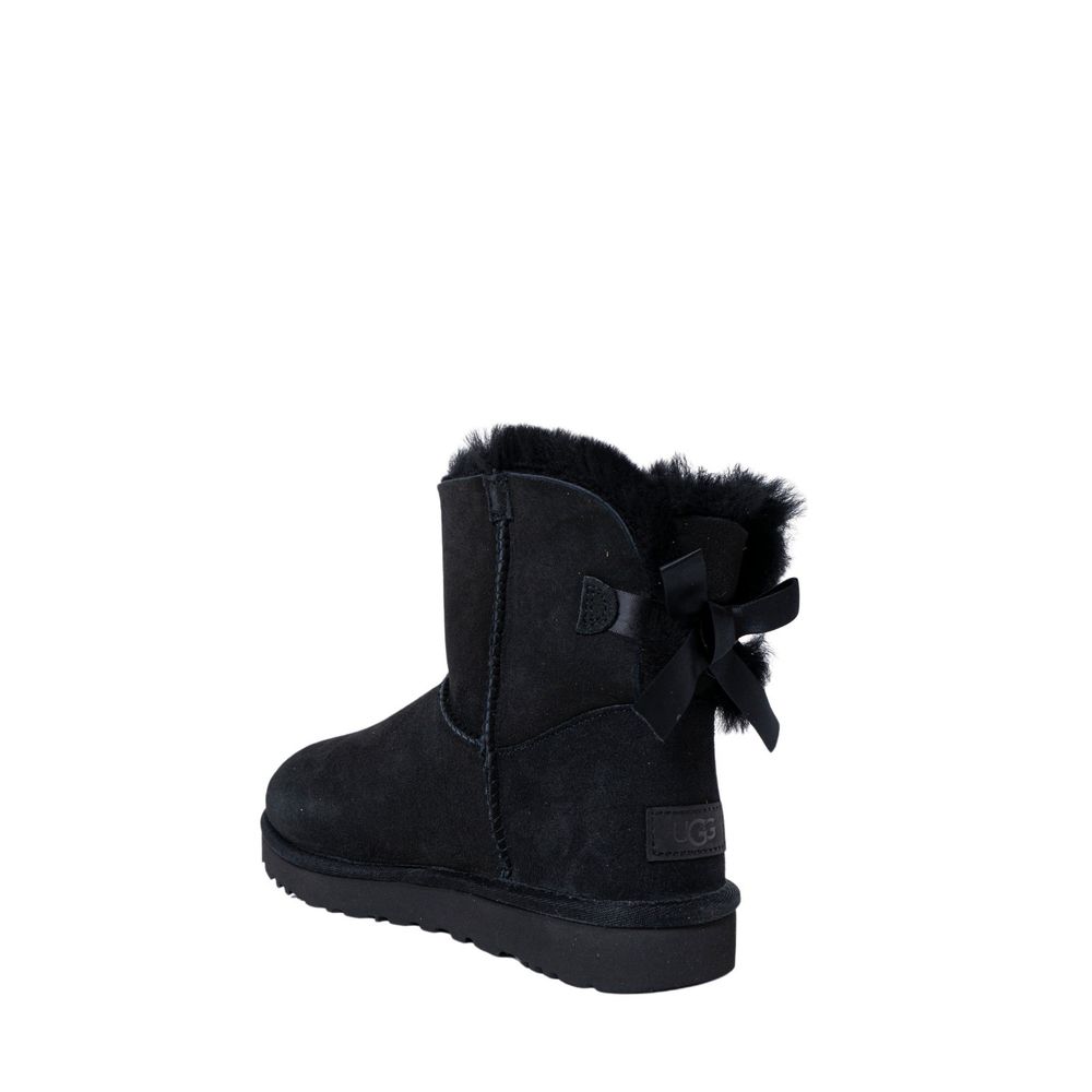 UGG Black Suede Leather Ankle Boots | Regal Royce