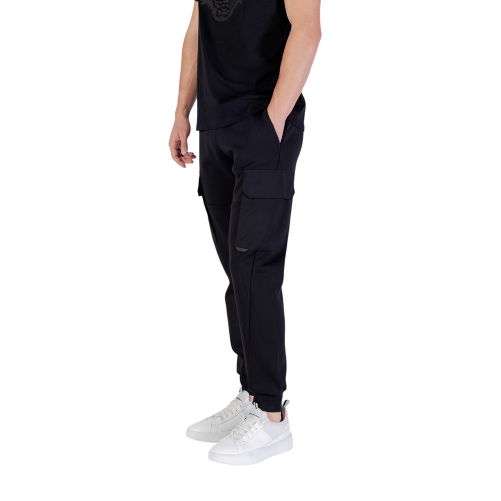 Antony Morato Black Cotton Joggers (Workout Pants) | Regal Royce