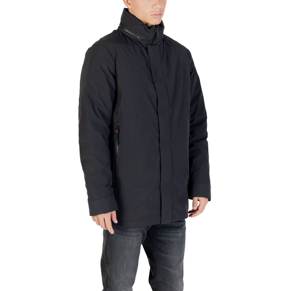 Peuterey Black Polyester Parka | Regal Royce