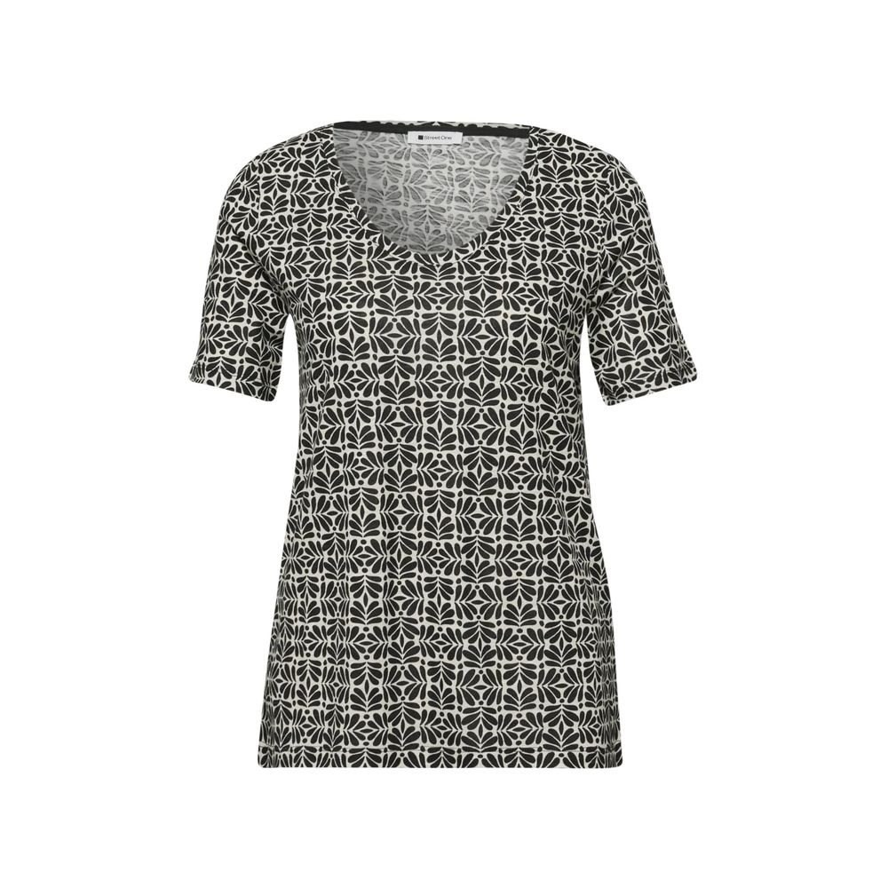 Street One Black Modal T-Shirt | Regal Royce