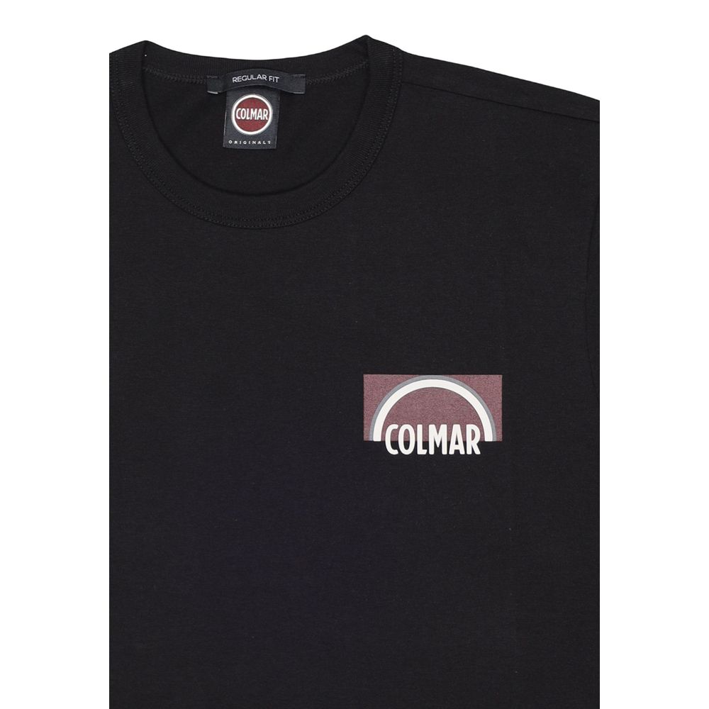 Colmar Originals Black Cotton T-Shirt | Regal Royce