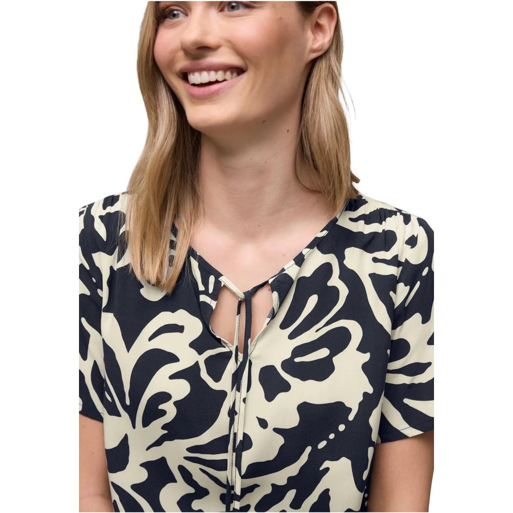 Street One Blue Viscose Blouse | Regal Royce