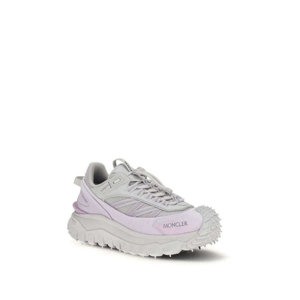 Moncler Purple Polyester Athletic Sneakers | Regal Royce