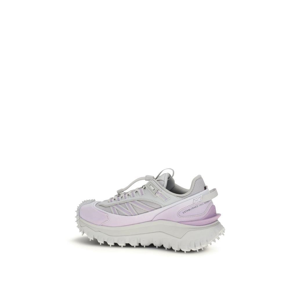 Moncler Purple Polyester Athletic Sneakers | Regal Royce