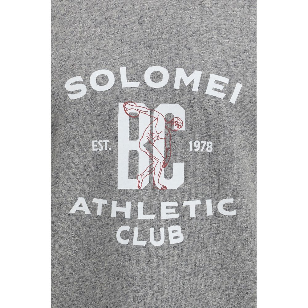Brunello Cucinelli Gray Cotton Sweatshirt | Regal Royce