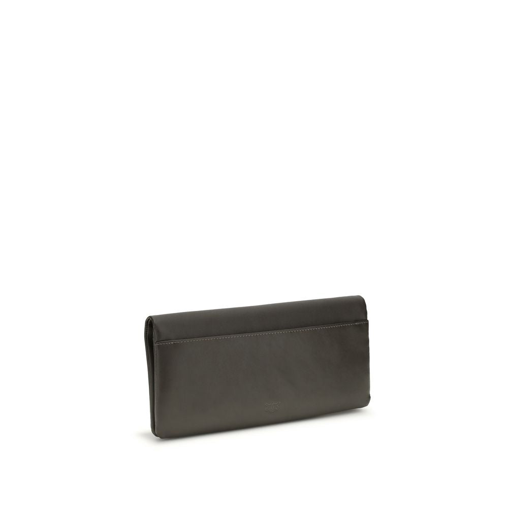 PINKO Bicolor Calf Leather Bos Taurus Clutch Bag | Regal Royce