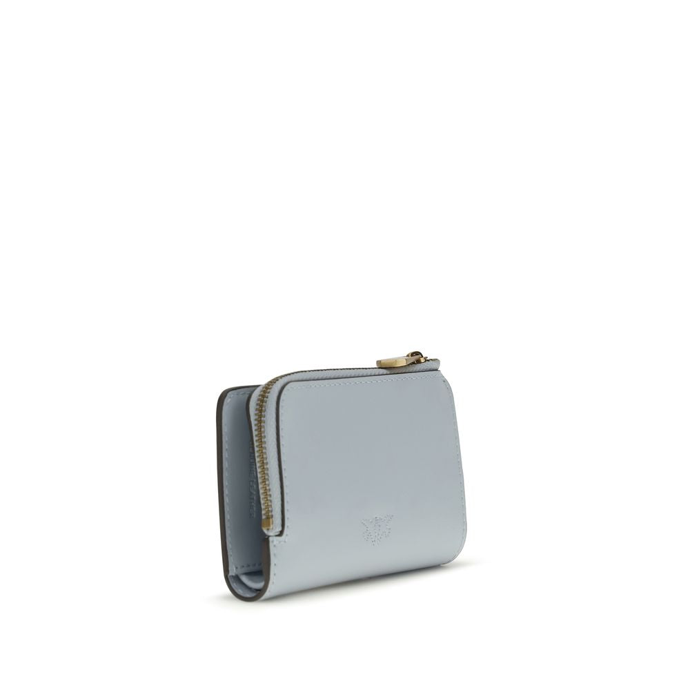 PINKO Blue Calf Leather Bos Taurus Wallet | Regal Royce