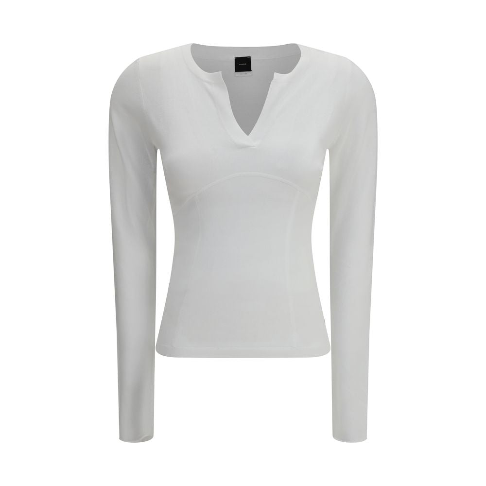 PINKO White Viscose Sweatshirt | Regal Royce