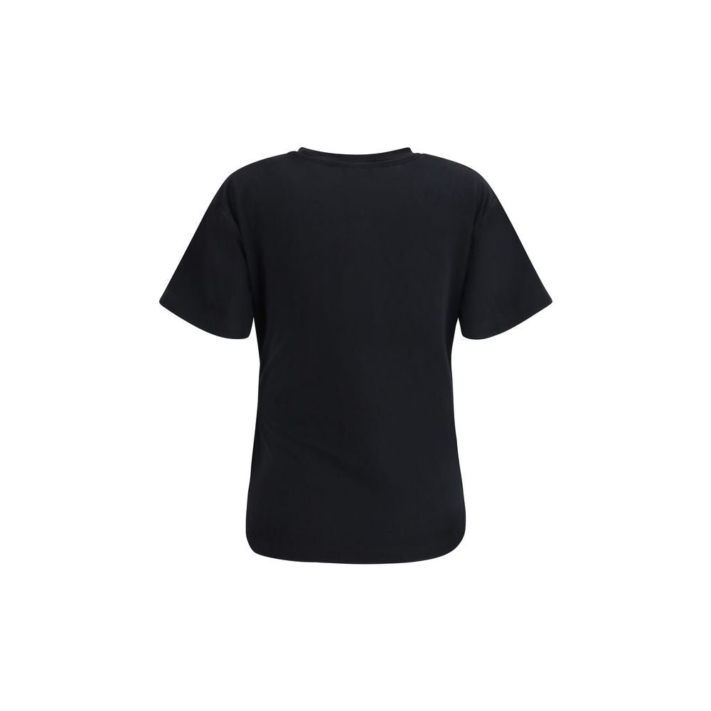 PINKO Black Cotton T-Shirt | Regal Royce