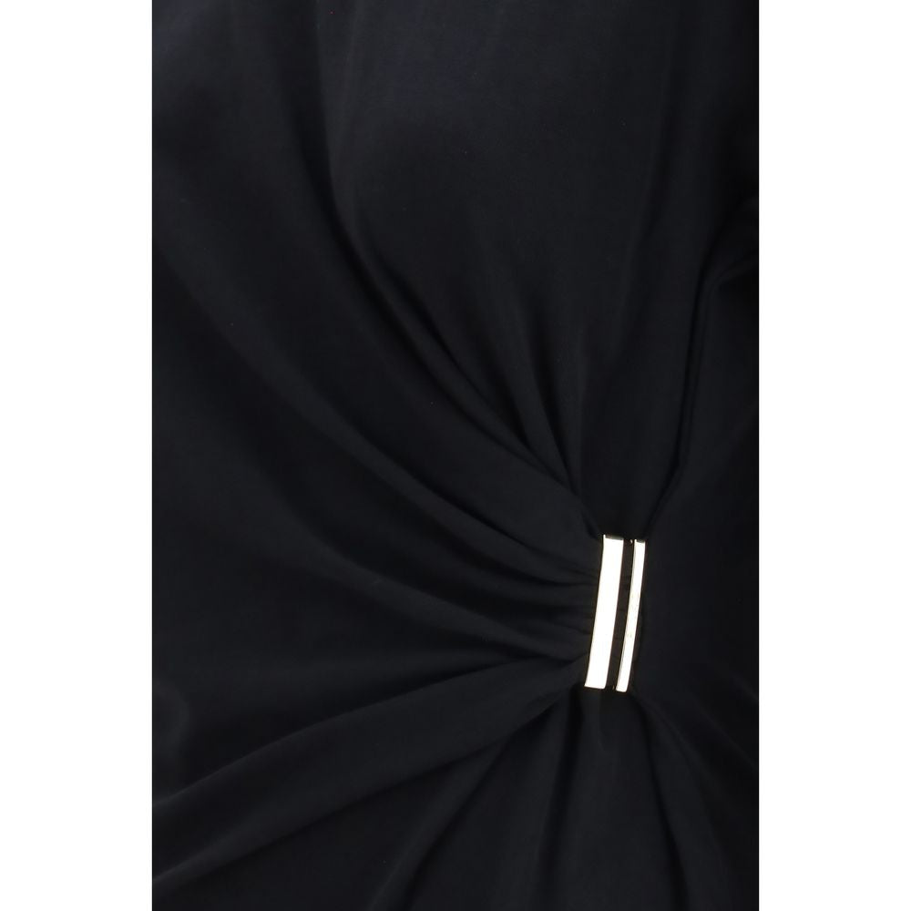 PINKO Black Cotton T-Shirt | Regal Royce