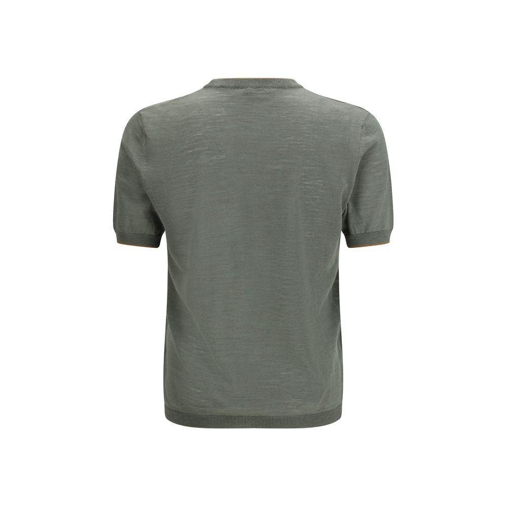 Brooksfield Bicolor Linen T-Shirt | Regal Royce