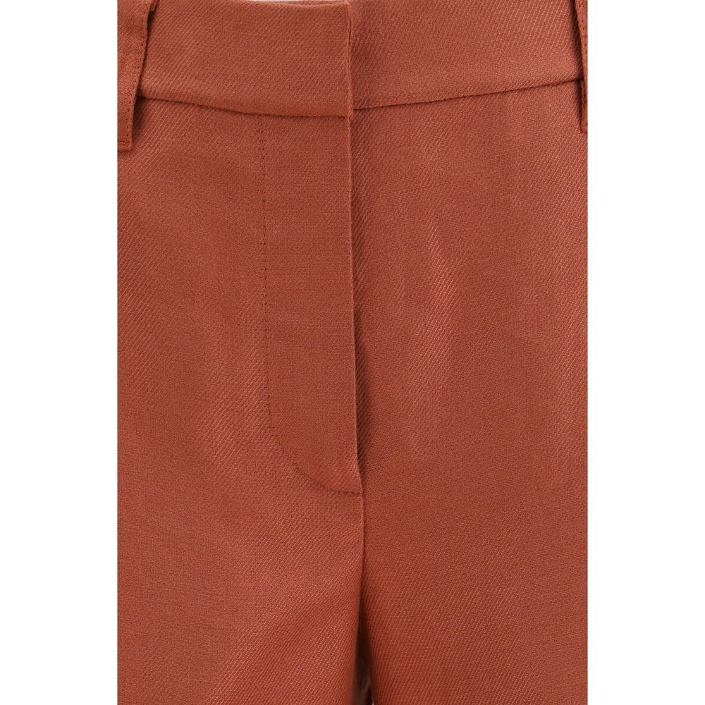 Brunello Cucinelli Multicolor Linen Casual Pants | Regal Royce