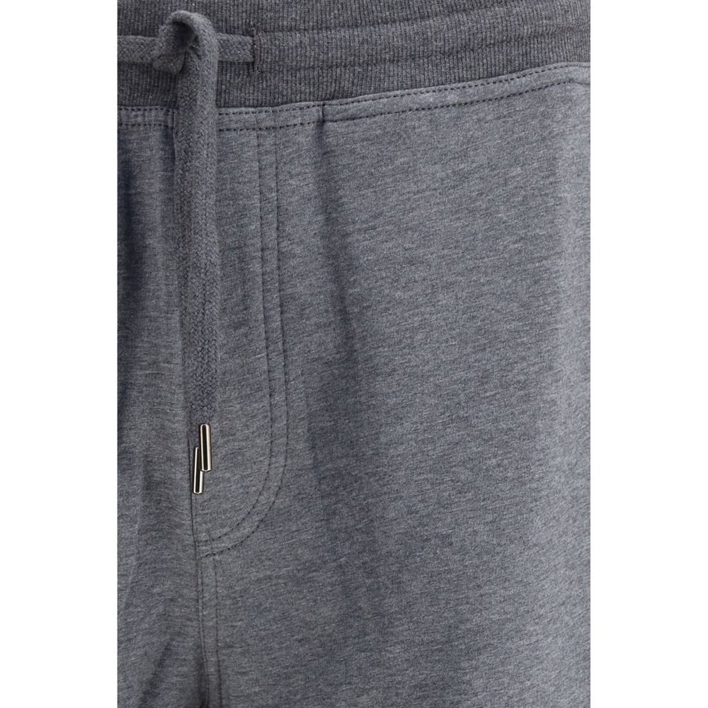 Brunello Cucinelli Gray Cotton Joggers (Workout Pants) | Regal Royce