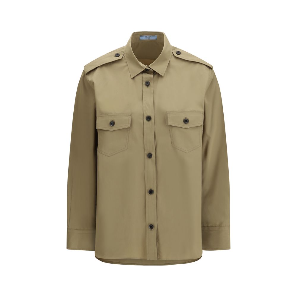 Prada Beige Cotton Shirt | Regal Royce