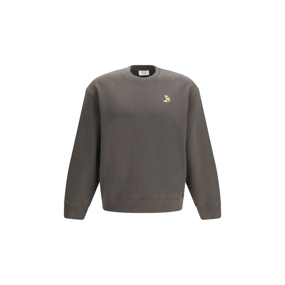 Maison Kitsuné Brown Cotton Sweatshirt | Regal Royce
