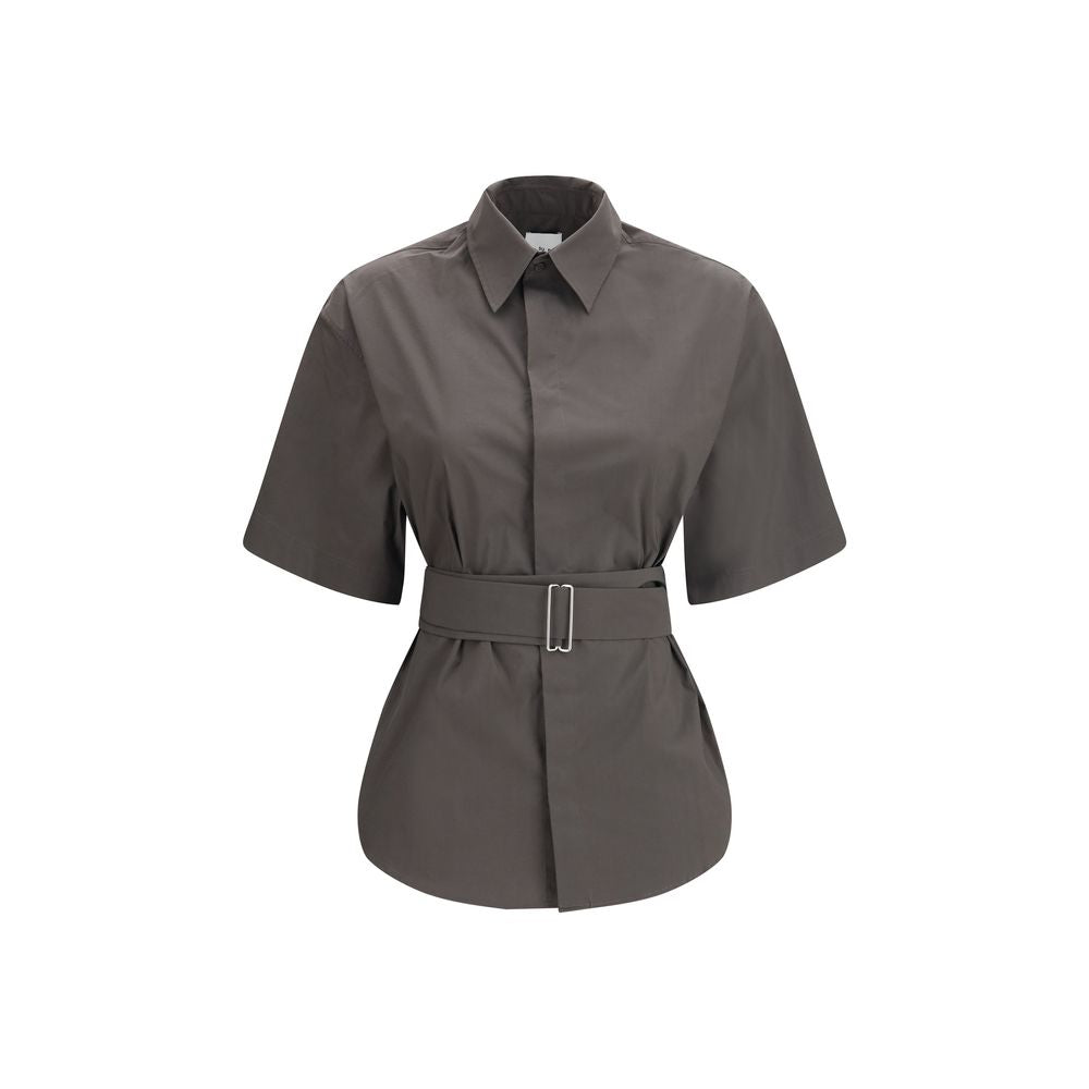 SA SU PHI Gray Cotton Shortsleeve Shirt | Regal Royce