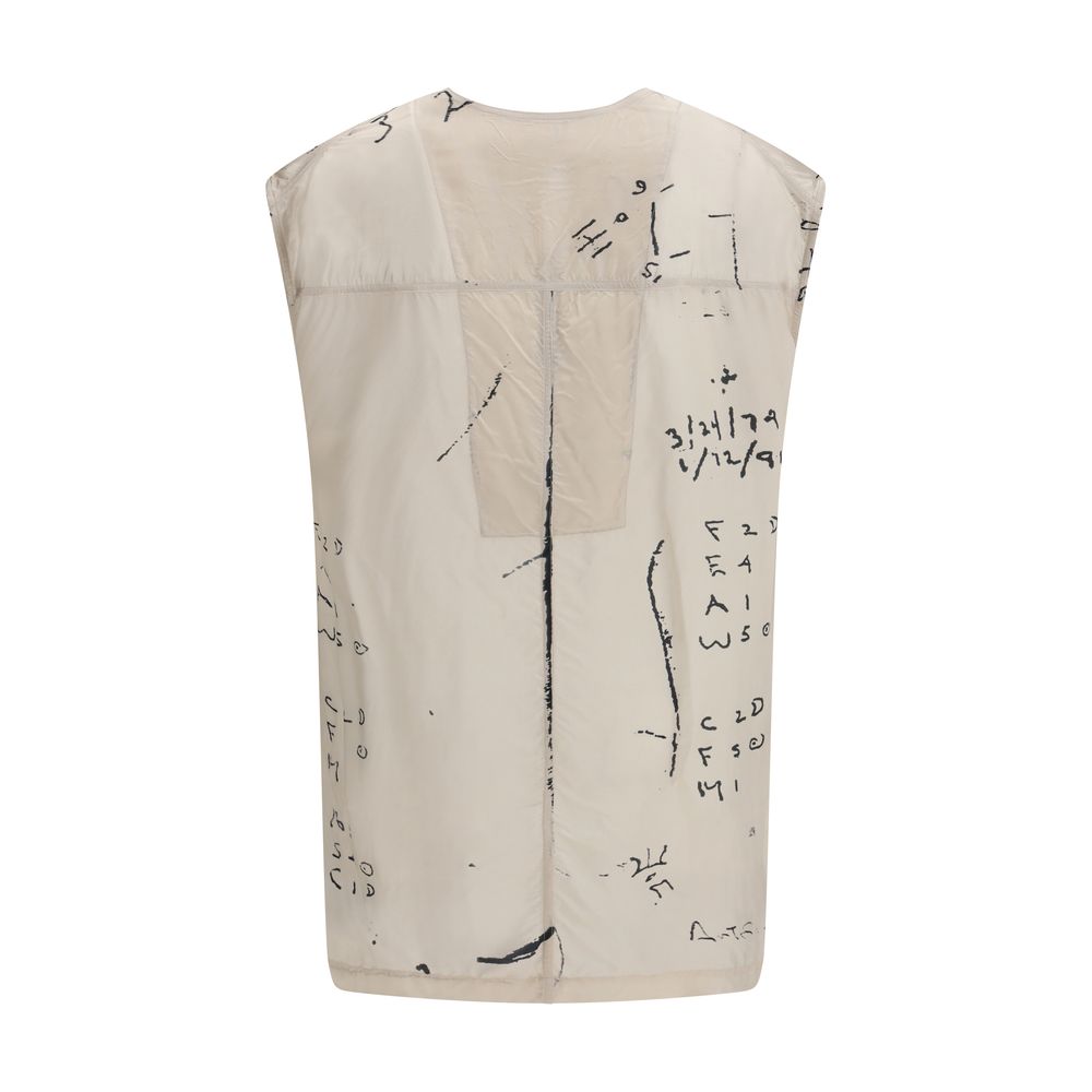 Rick Owens Beige Viscose Shirt | Regal Royce
