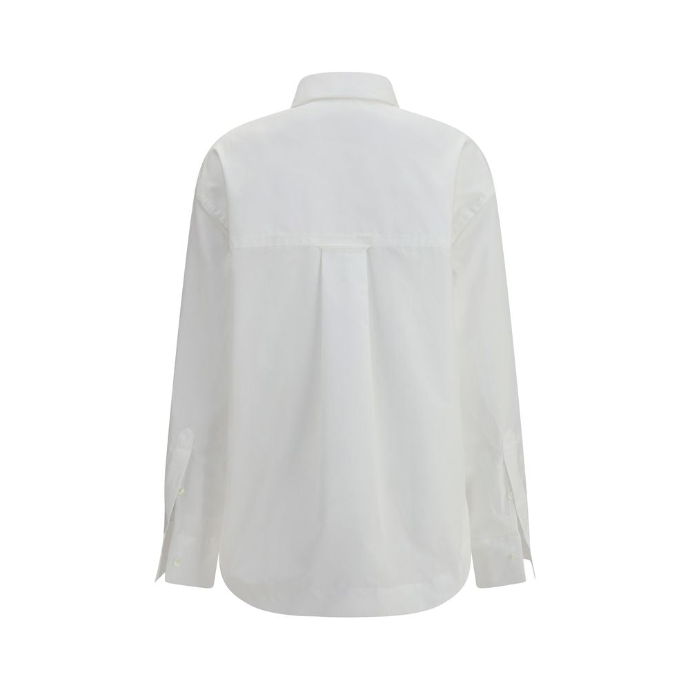 Ami Paris White Cotton Dress Shirt | Regal Royce