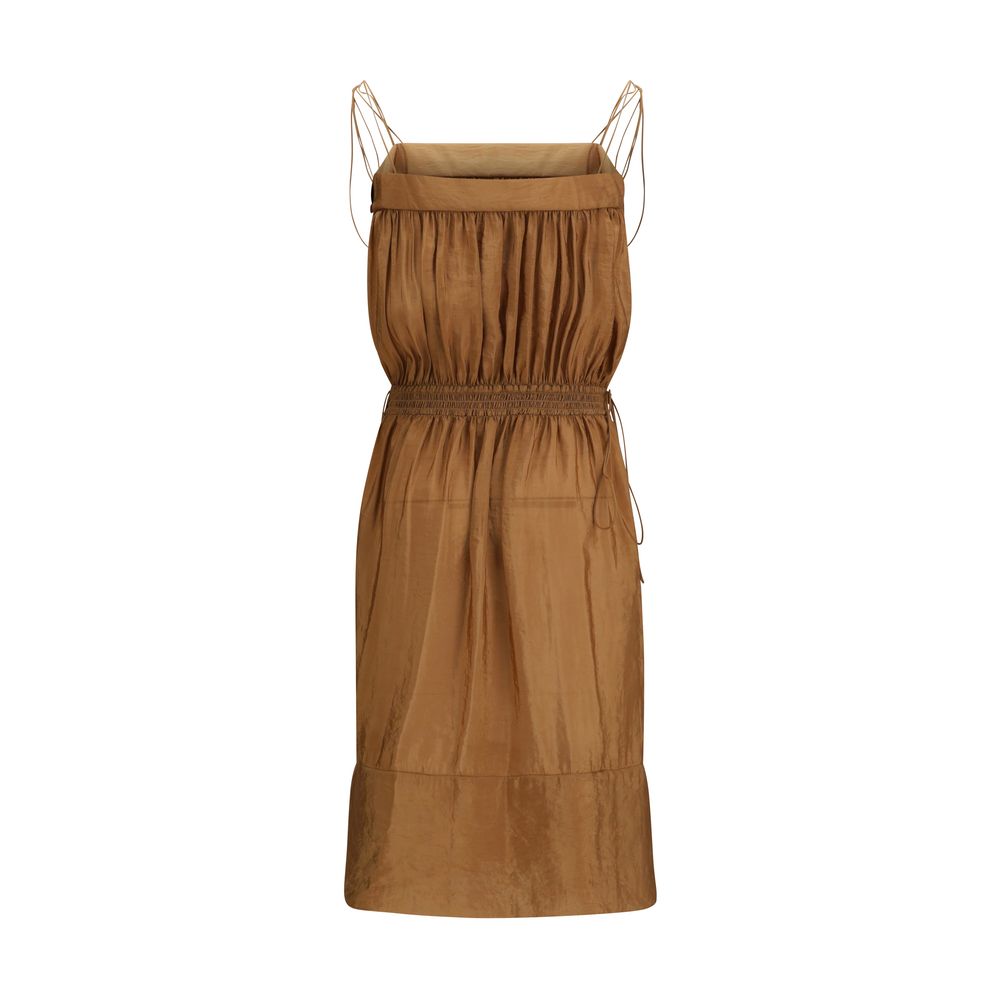 Saint Laurent Beige Polyester Casual Dress | Regal Royce