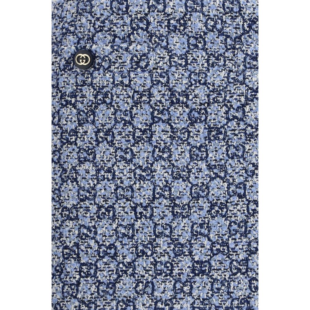 Gucci Blue Cotton Mini Skirt | Regal Royce