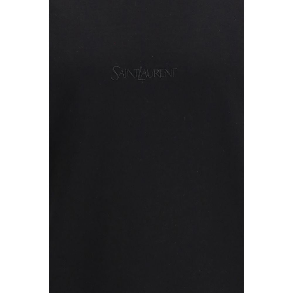 Saint Laurent Black Cotton T-Shirt | Regal Royce