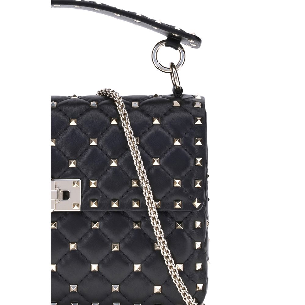 Valentino Garavani Black Lamb Ovis Aries Aries Shoulder Bag | Regal Royce