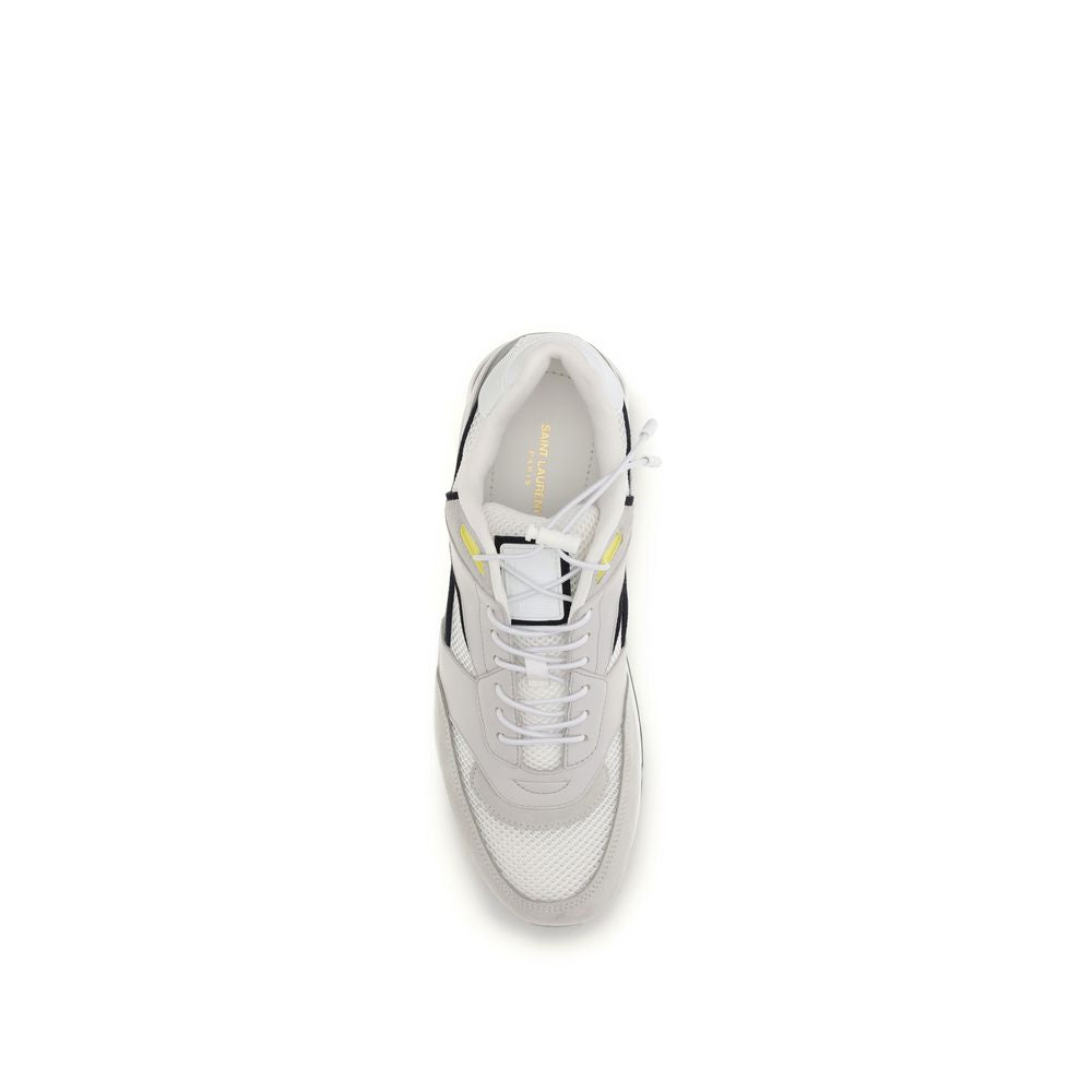 Saint Laurent Multicolor Calf Leather Bos Taurus Low Top Sneakers | Regal Royce