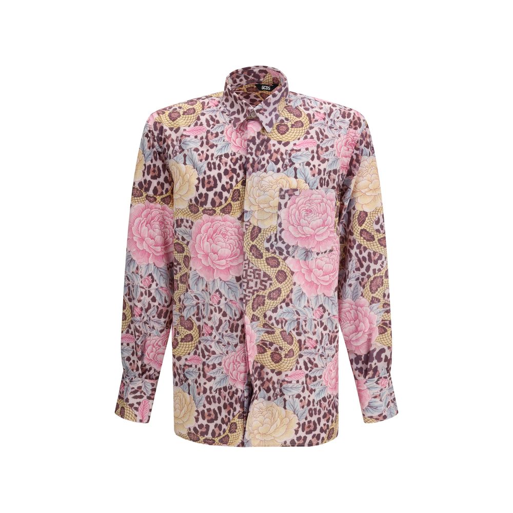 GCDS Multicolor Polyester Pattern Shirt | Regal Royce