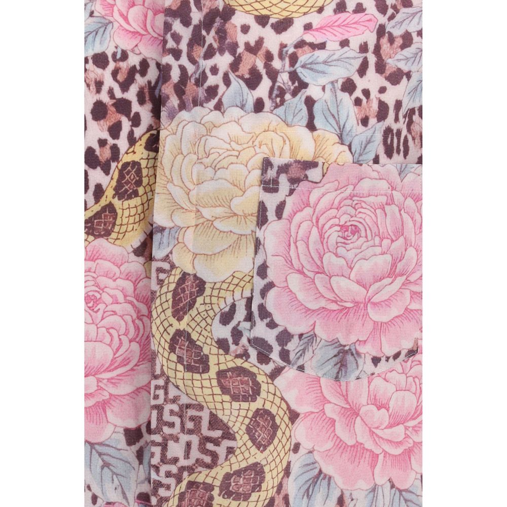 GCDS Multicolor Polyester Pattern Shirt | Regal Royce