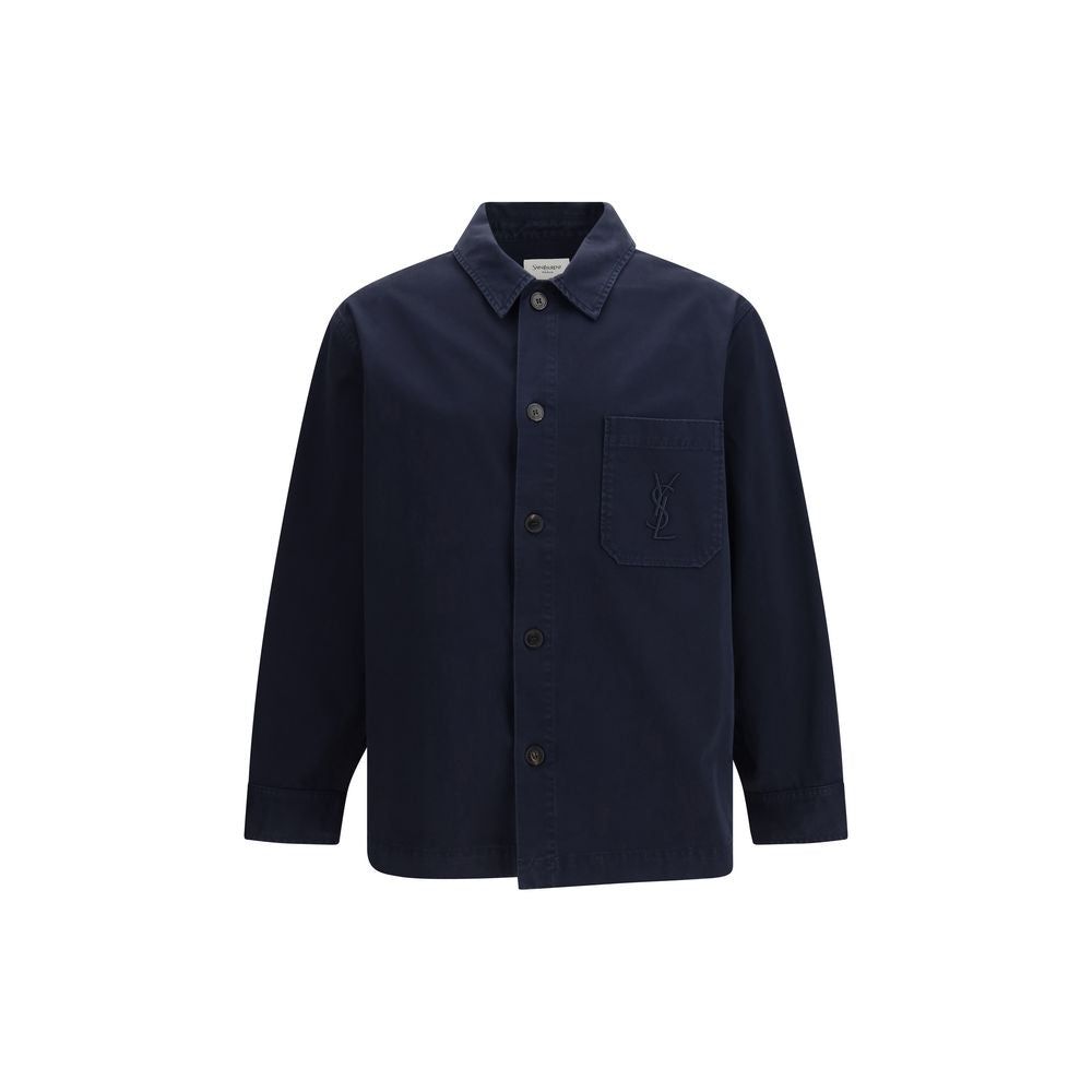 Saint Laurent Blue Cotton Denim Jacket | Regal Royce