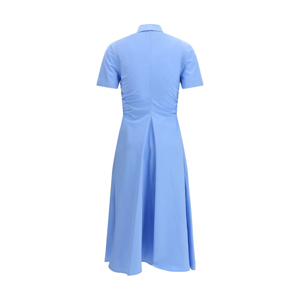 Alexander McQueen Blue Cotton Casual Dress | Regal Royce