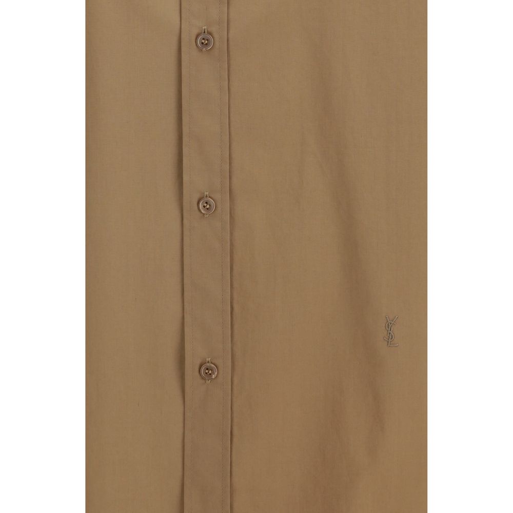 Saint Laurent Beige Cotton Dress Shirt | Regal Royce