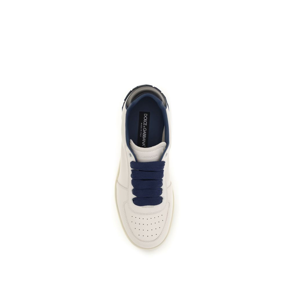 Dolce & Gabbana Multicolor Calf Leather Bos Taurus Low Top Sneakers | Regal Royce