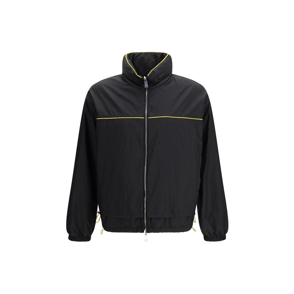 Fendi Black Polyamide Shell Jacket | Regal Royce