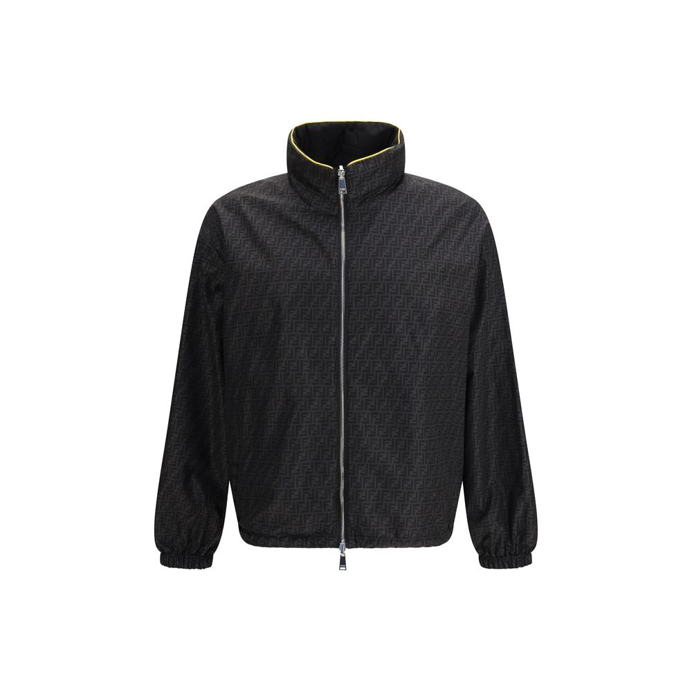 Fendi Black Polyamide Shell Jacket | Regal Royce
