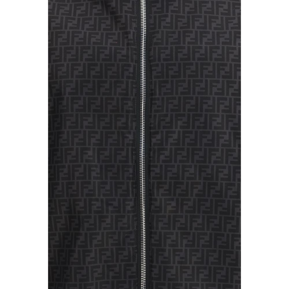 Fendi Black Polyamide Shell Jacket | Regal Royce