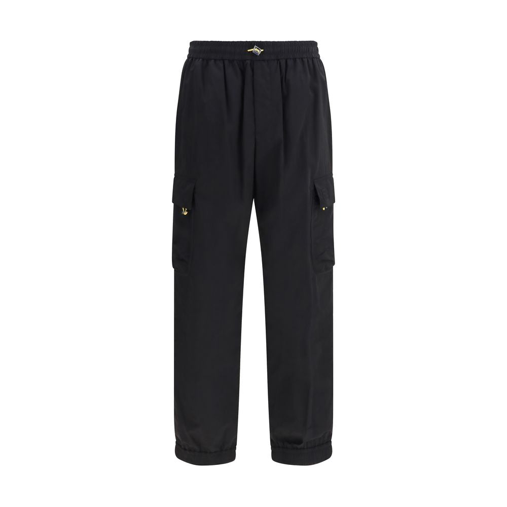 Fendi Black Polyamide Cargo Pants | Regal Royce