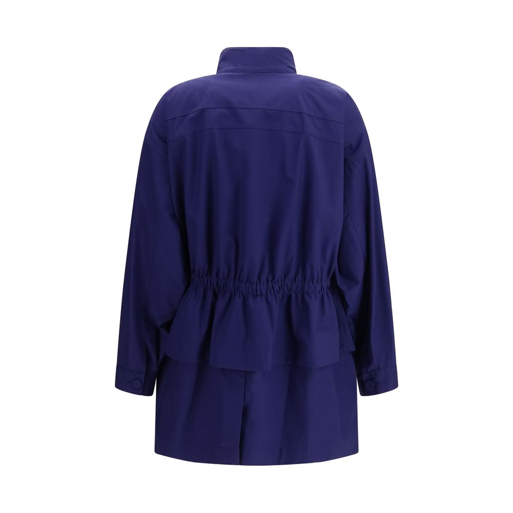 Fendi Blue Cotton Parka | Regal Royce